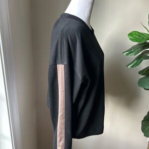 Banana Republic Black Cotton Blend Top